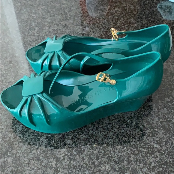 Moschino Kartell collab beautiful wedges sandals . - Picture 2 of 7